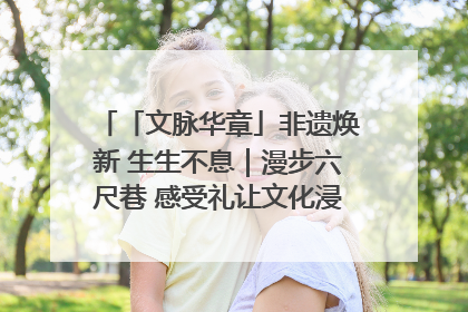 「文脉华章」非遗焕新 生生不息｜漫步六尺巷 感受礼让文化浸润的“巷”往生活