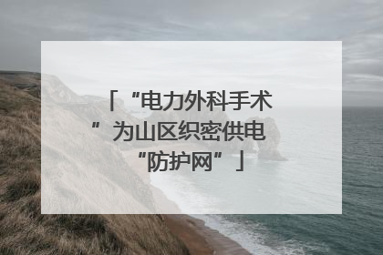“电力外科手术”为山区织密供电“防护网”