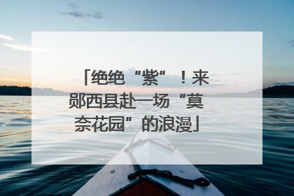绝绝“紫”！来郧西县赴一场“莫奈花园”的浪漫