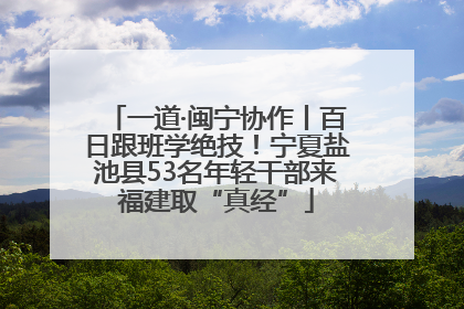 一道·闽宁协作丨百日跟班学绝技！宁夏盐池县53名年轻干部来福建取“真经”