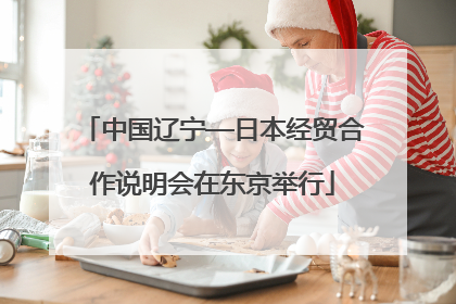 中国辽宁—日本经贸合作说明会在东京举行