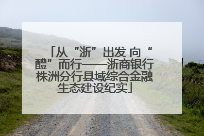 从“浙”出发 向“醴”而行——浙商银行株洲分行县域综合金融生态建设纪实