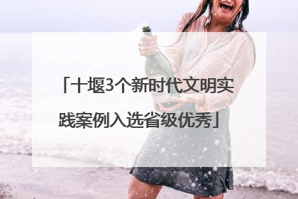 十堰3个新时代文明实践案例入选省级优秀