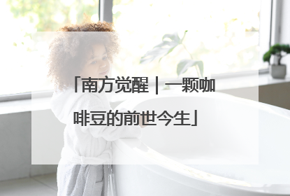 南方觉醒｜一颗咖啡豆的前世今生