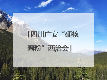 四川广安“硬核圈粉”西洽会