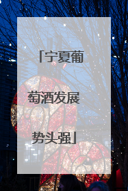 宁夏葡萄酒发展势头强