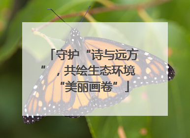 守护“诗与远方”，共绘生态环境“美丽画卷”
