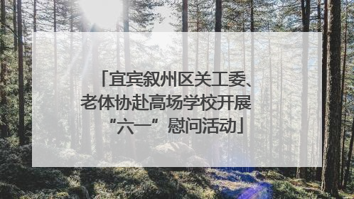 宜宾叙州区关工委、老体协赴高场学校开展“六一”慰问活动