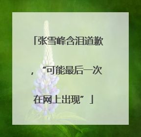 张雪峰含泪道歉，“可能最后一次在网上出现”