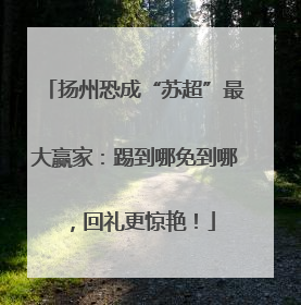 扬州恐成“苏超”最大赢家：踢到哪免到哪，回礼更惊艳！