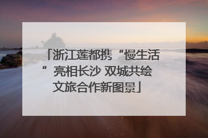 浙江莲都携“慢生活”亮相长沙 双城共绘文旅合作新图景