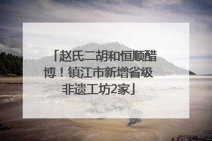 赵氏二胡和恒顺醋博！镇江市新增省级非遗工坊2家