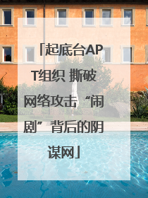 起底台APT组织 撕破网络攻击“闹剧”背后的阴谋网