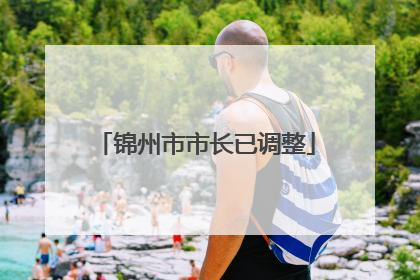 锦州市市长已调整