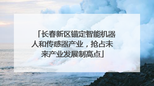 长春新区锚定智能机器人和传感器产业，抢占未来产业发展制高点