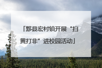 黟县宏村镇开展“扫黄打非”进校园活动