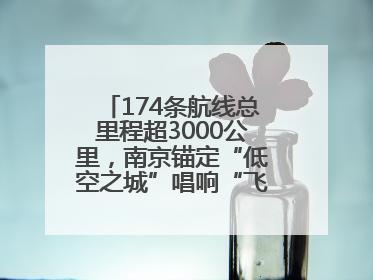 174条航线总里程超3000公里，南京锚定“低空之城”唱响“飞得更高”