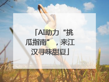 AI助力“挑瓜指南”，来江汉寻味甜夏